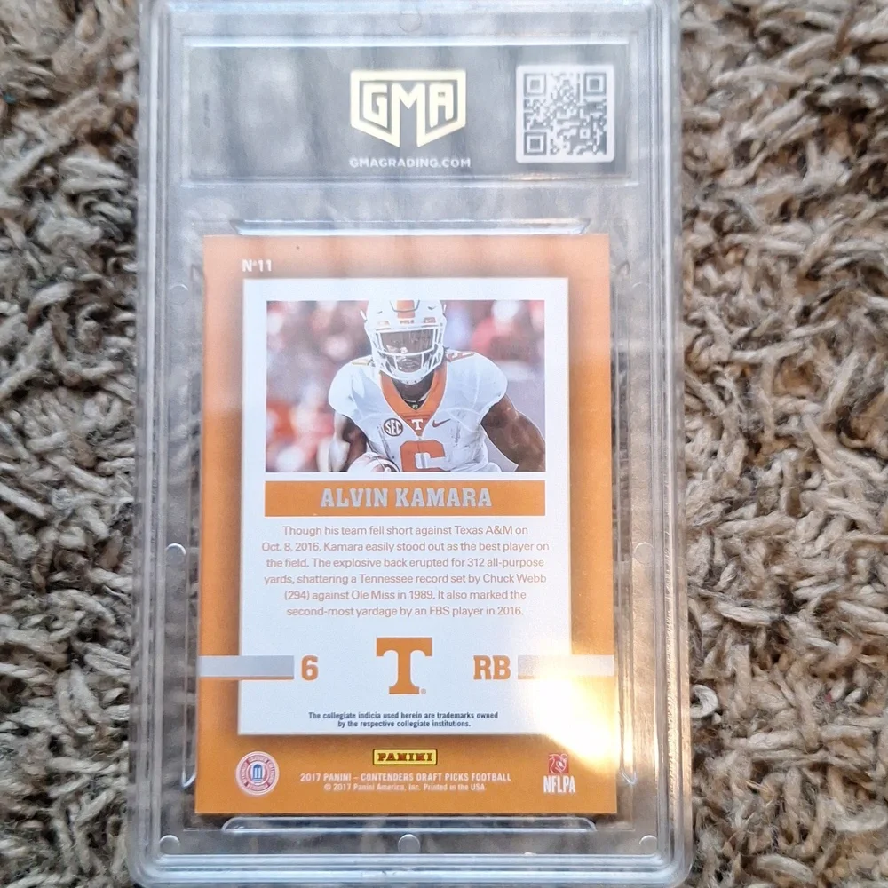 Alvin Kamara Rookie RARE - Picture 2 of 2